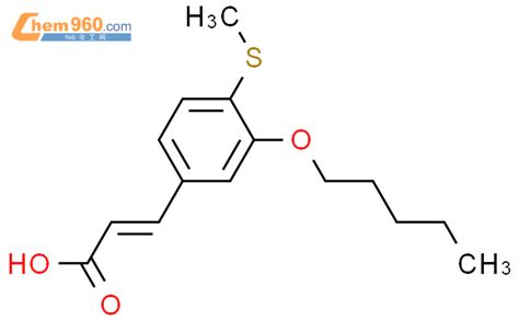 194361 26 7 2 Propenoic Acid 3 4 Methylthio 3 Pentyloxy Phenyl