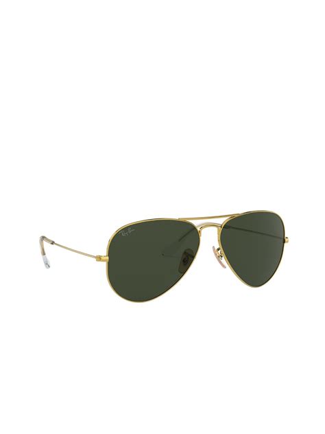 Buy Ray Ban Unisex Uv Protected Green Lens Pilot Sunglasses 0rb3025w340058 Sunglasses For