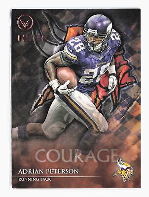 Topps Valor Adrian Peterson Courage Sp Minnesota Vikings