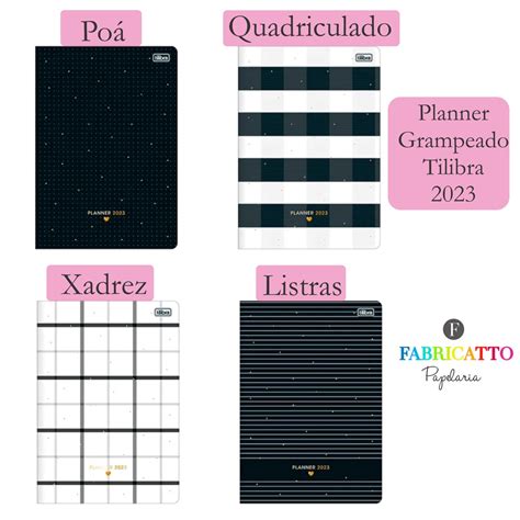 Planner Mensal Grampeado West Village Tilibra Shopee Brasil