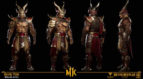 David Yow Portfolio Mortal Kombat 11 Shao Kahn