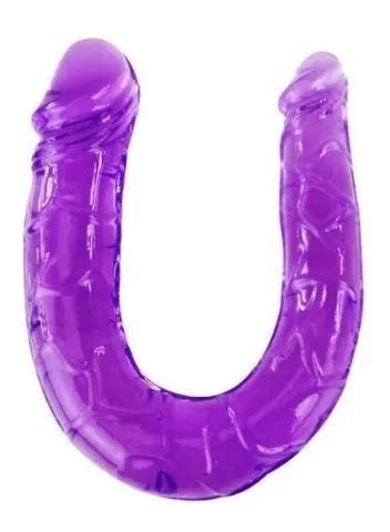 Consolador Juguete Sexual Curvo Dildo Dual Doble Punta Pene Cuotas sin interés