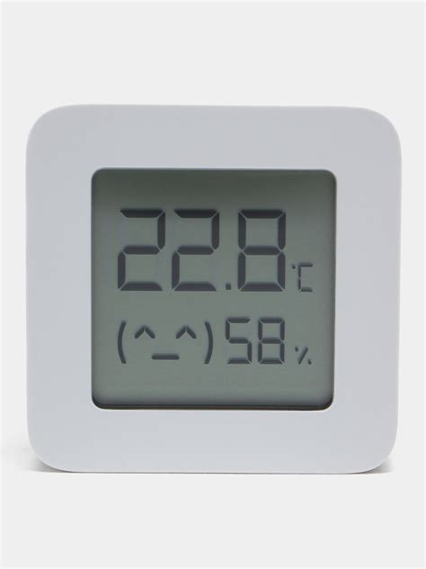 Умный термометр Xiaomi, датчик температуры и влажности Mi Temperature ...