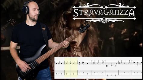 Stravaganzza Bass Cover Tab Destrozando Hijo De La Luna Youtube