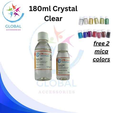 Uni Chem Epoxy Resin Crystal Clear Ml Epoxy Resin Kit Fast Curing