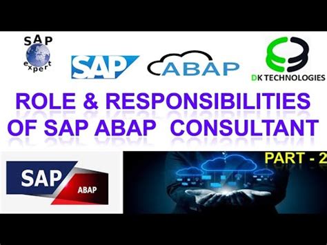 Sap Abap Role And Responsibilities Of Sap Abap Consultant Video