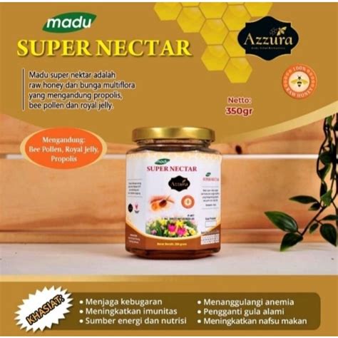 Jual Madu Azzura Madu Super Nectar Madu Murni Alami 350 Gram Original