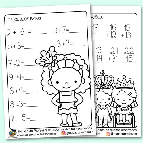 Atividades De Alfabetização Matematica Para Imprimir