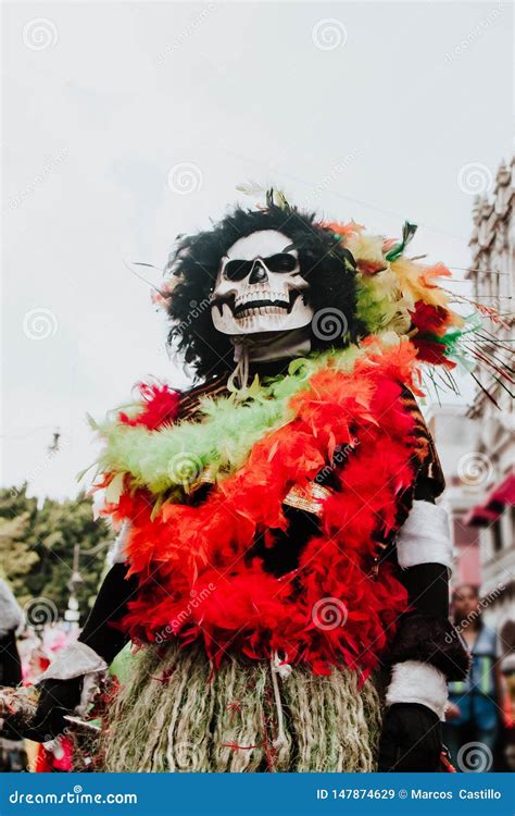 Traje Principal Del Cr Neo En Carnaval Mexicano En Ciudad De M Xico