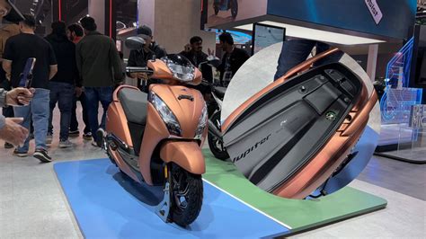 Bharat Mobility 2025 TVS Jupiter 125 CNG Concept Revealed Promises 84