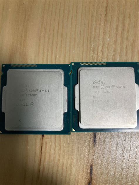 【やや傷や汚れあり】cpu Intel Core I5 4570 2枚セット【売り切り】の落札情報詳細 ヤフオク落札価格検索 オークフリー