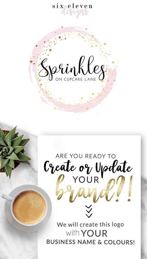 291 Sprinkles Logo Premade Logo Design Branding Blog