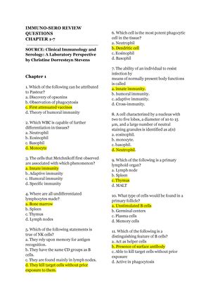 Labeled Immunoassays IS Midterm IMMUNOLOGY SEROLOGY 3 Rd Year