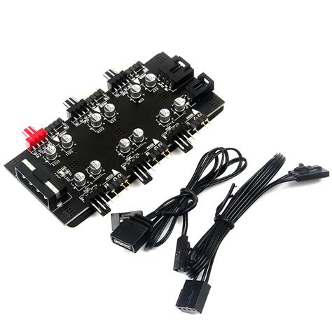 Wholesale Computer Motherboard Ide 1 To 6 Pwmargb Hub 4 Pin Fan