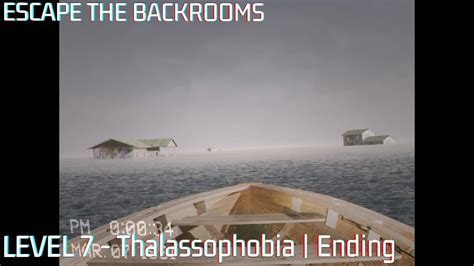 Escape The Backrooms Level Thalassophobia Unfinished Youtube