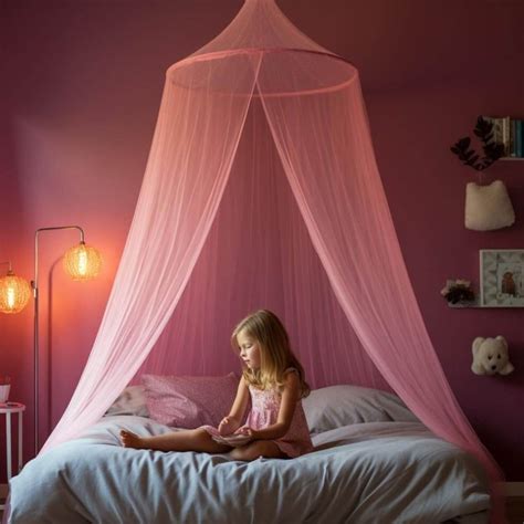 Children's Pink Bed Canopy - Perfect Gift for Magical Bedrooms ...