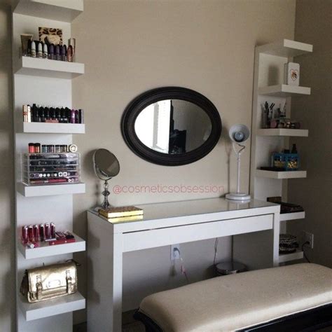 12 Ikea Makeup Storage Ideas Youll Love Makeup Tutorials Ikea Lack Shelves Ikea Makeup