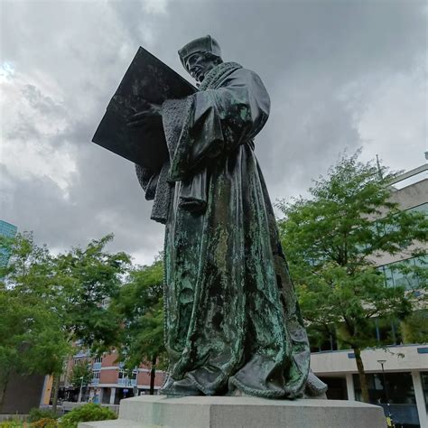 Erasmus Statue – Rotterdam, Netherlands - Atlas Obscura