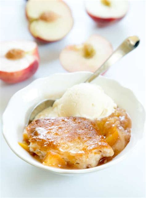 Gluten Free Peach Cobbler