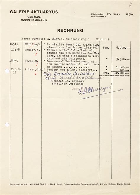 Eine Der Grossen Sammlungen Der Moderne • 1936 1959 · Stiftung Sammlung