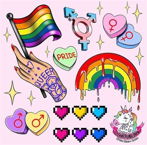 The Best Lesbian Tattoo Ideas Our Taste For Life Gay Pride Tattoos Gay Tattoo Punk Tattoo