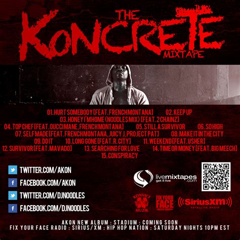 Akon - The Koncrete Mixtape - DJ Noodles