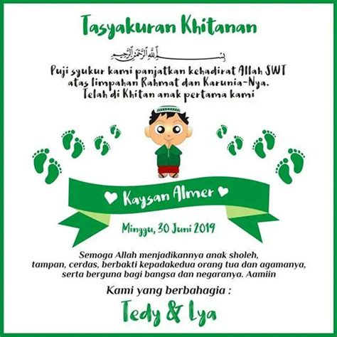 Halaman Unduh Untuk File Kartu Ucapan Terima Kasih Khitanan Yang Ke 18