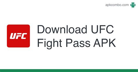 Ufc Fight Pass Apk Android App Free Download