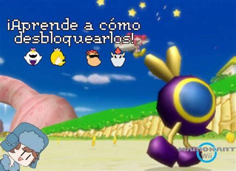 Como Desbloquear A Todos Los Personajes Grandes En Mario Kart Wii