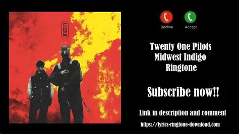 ℍ𝕆𝕋 Twenty One Pilots ~ Midwest Indigo Ringtone Free Youtube