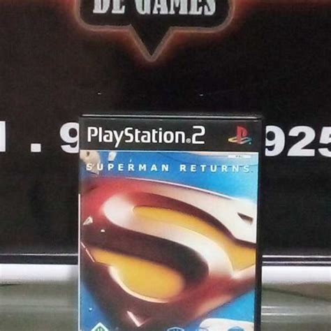 JOGO SUPERMAN RETURNS PS2 Colecionadores De Games