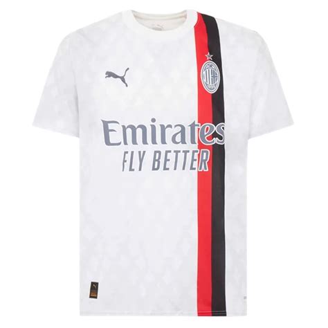 Ac Milan Uit Voetbalshirt Korte Mouw Voetbalpakje