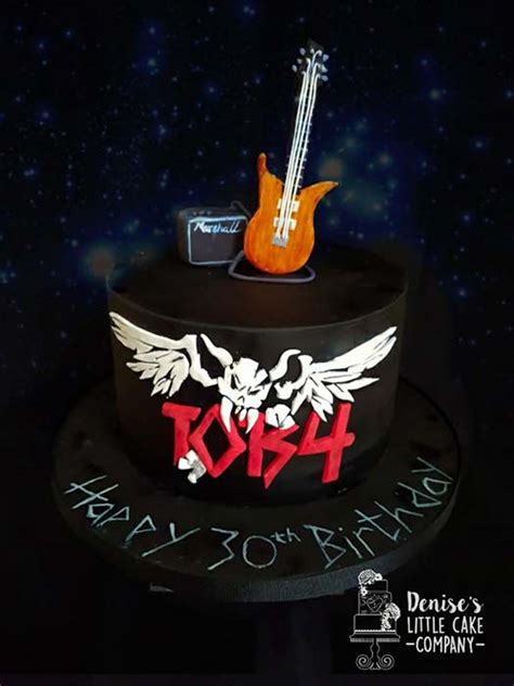 HEAVY-ROCK-THEME-CAKE - Denises Little Cake Company