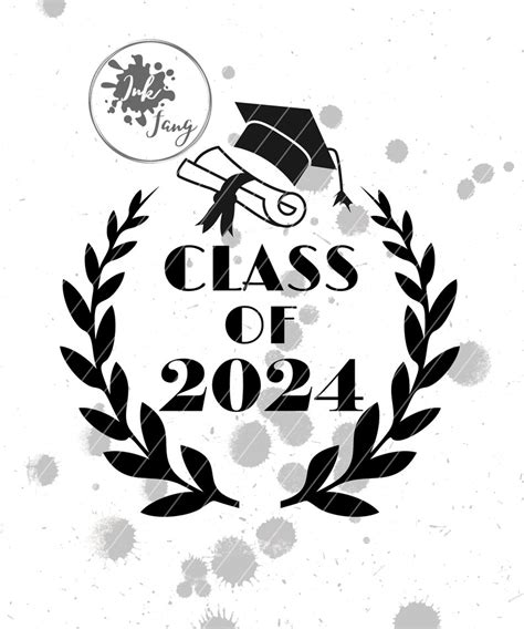 Class Of 2024 Svg Png Graduation Svg Cut File Senior 2024 Etsy