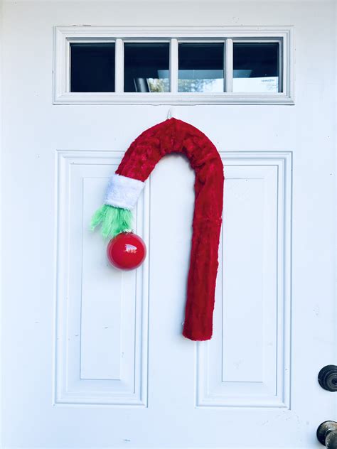 How To Make A Grinch Wreath Out Of Dollar Tree Supplies