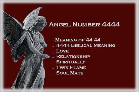 44 44 Angel Number 4444 Angel Number Meaning Twin Flame 4444