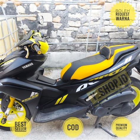 Jual Kulit Jok Motor Yamaha Aerox New Conected Modifikasi Model