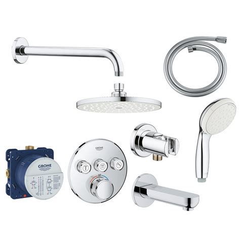 Душевая система Grohe Grohtherm SmartControl Cube 34614SC3, цена 17 213 ...