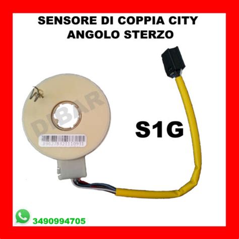 SENSORE ANGOLO STERZO CITY NUOVO ORIGINALE FILO GIALLO FIAT PUNTO 188