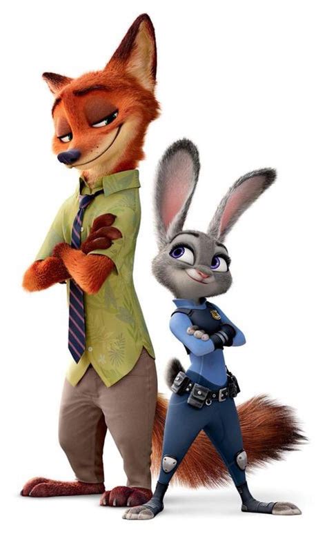 Nick Wilde And Judy Hopps To Sesame Street Disney Zootopia Disney