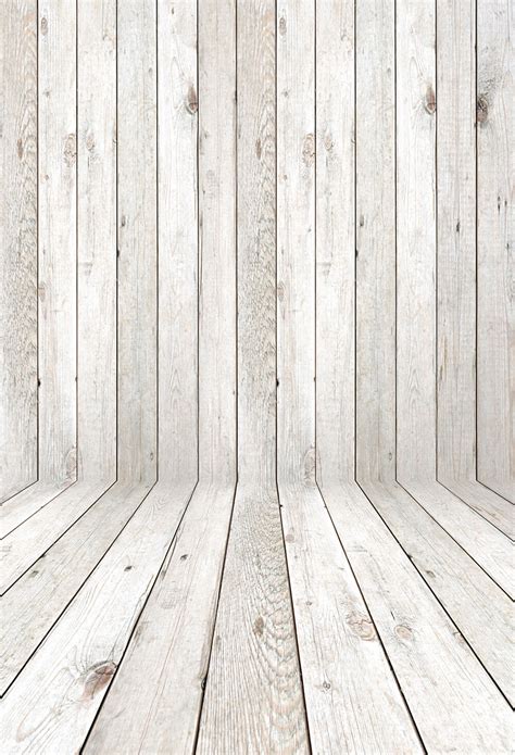 White Wash Wood Background