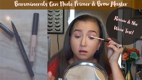 Bareminerals Gen Nude Eyeshadow Primer Review Brow Master Review