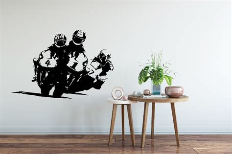 Wall Decal | Bike Racing decal - Grafix Wall Art - New Zealand Made