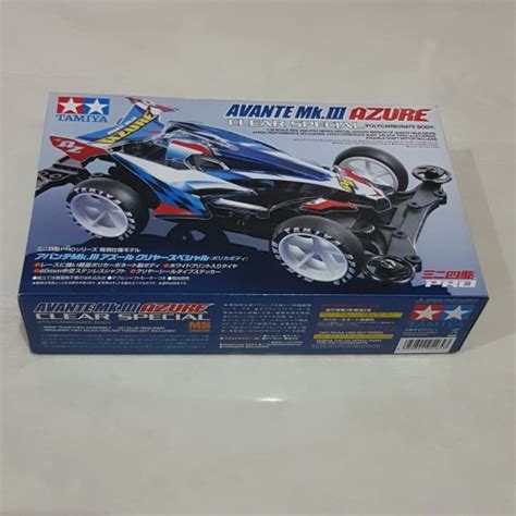 Jual Tamiya 95464 Avante Mk III Azure Clear Special MS L Chassis Poly