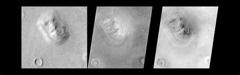 Mars Orbiter Camera Views The Face On Mars Comparison With Viking