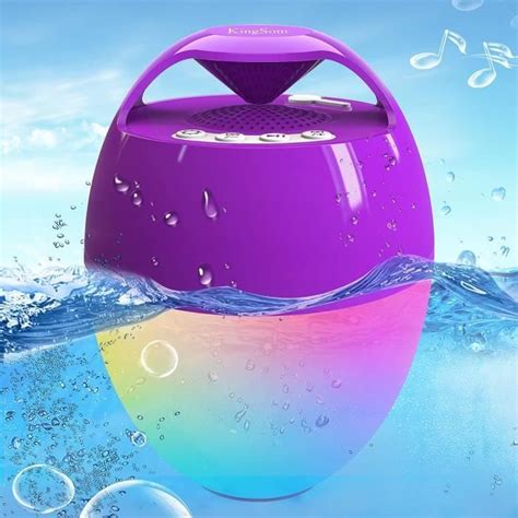 Enceinte Bluetooth Portable Enceinte Piscine Flottante Avec Modes