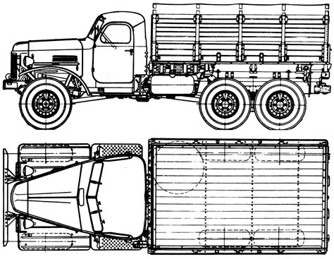 Peterbilt Blueprint Man 8x4 Blueprints Truck Tga Heavy 2001