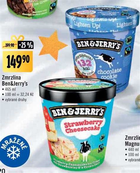 Zmrzlina Ben Jerry S 465 Ml V Akci AkcniCeny Cz