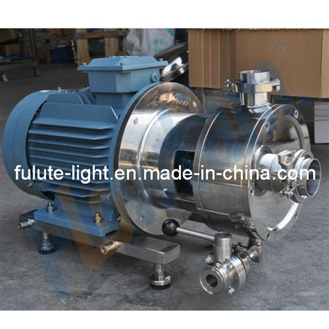 Stainless Steel Sanitary High Shear Homogeneous Emulsification Pump