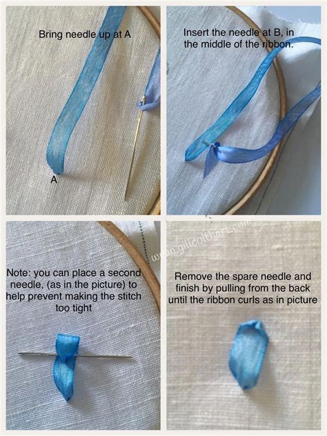 Silk Ribbon Embroidery Video Tutorial Hand Embroidery